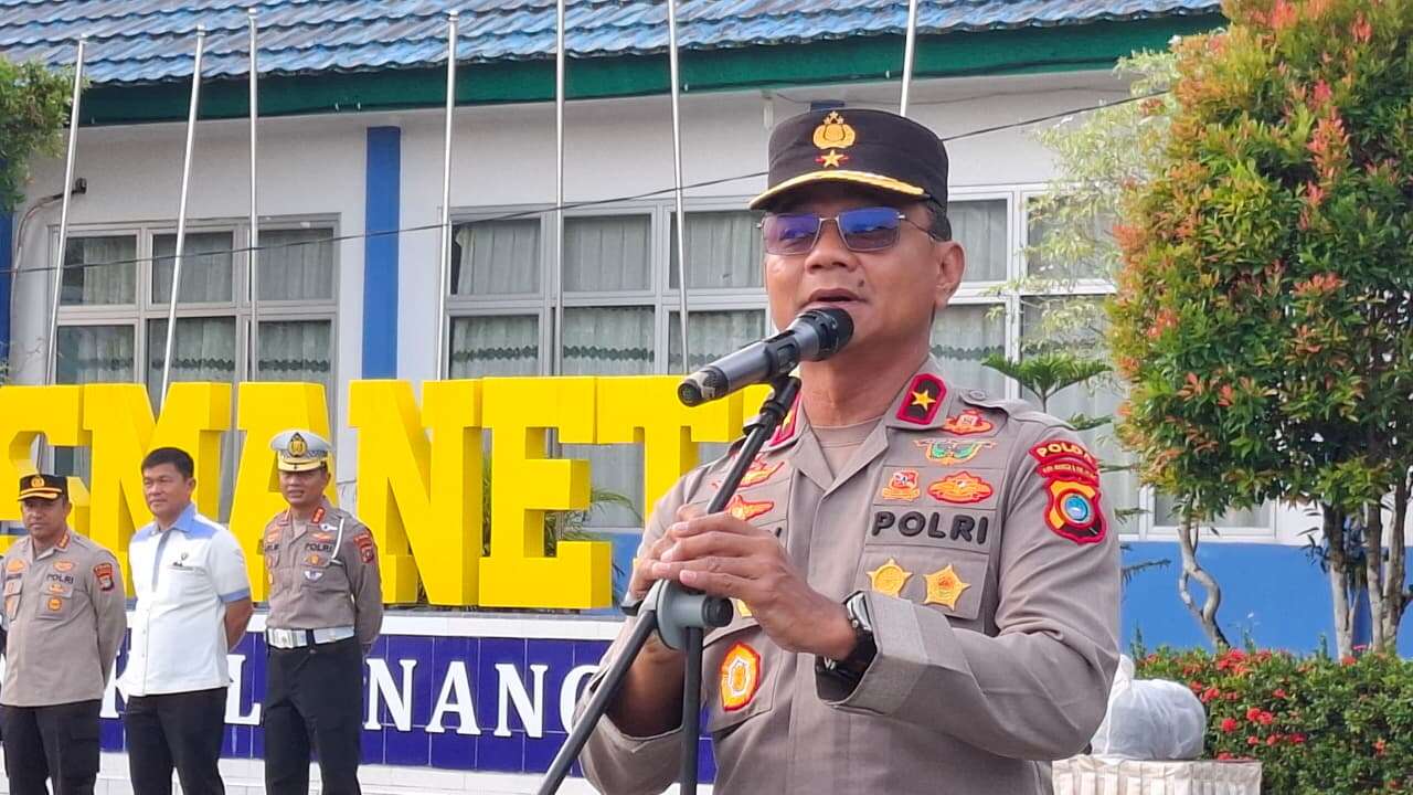Apel Pagi bersama WAKAPOLDA Bangka Belitung